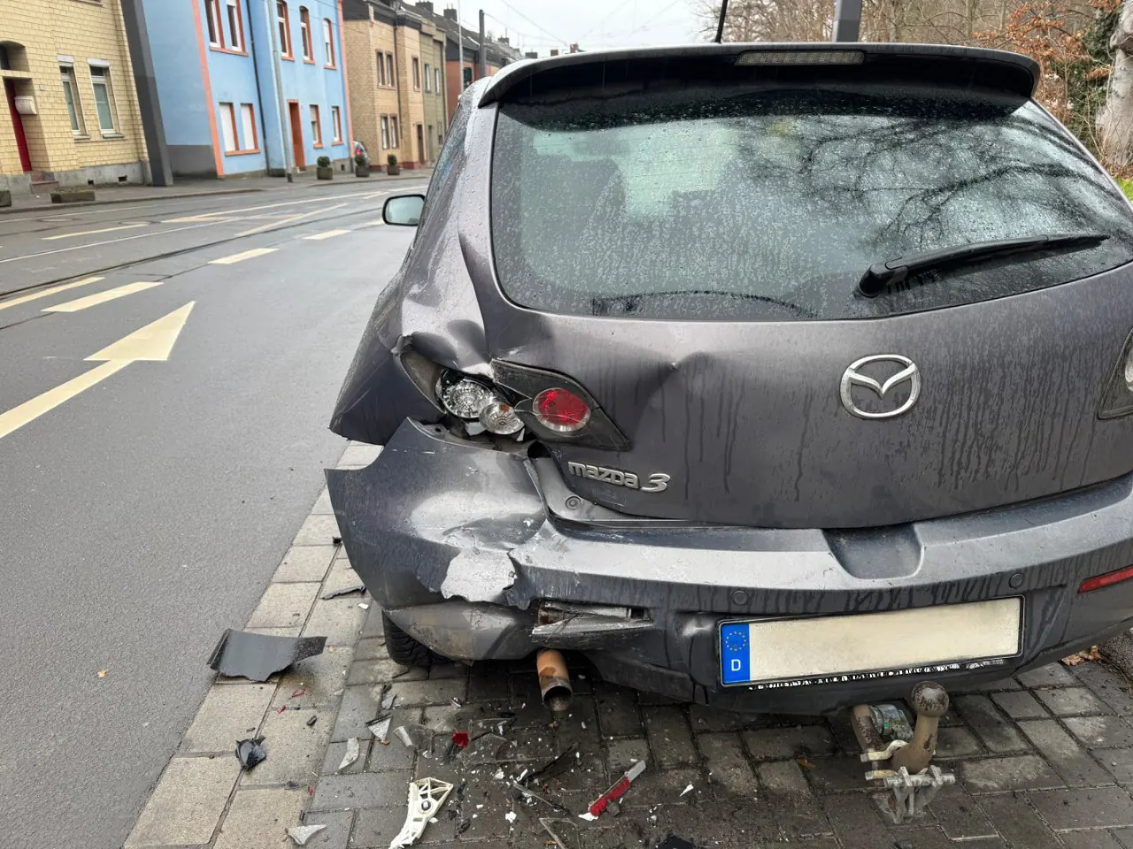 Unfallschaden am Fahrzeug