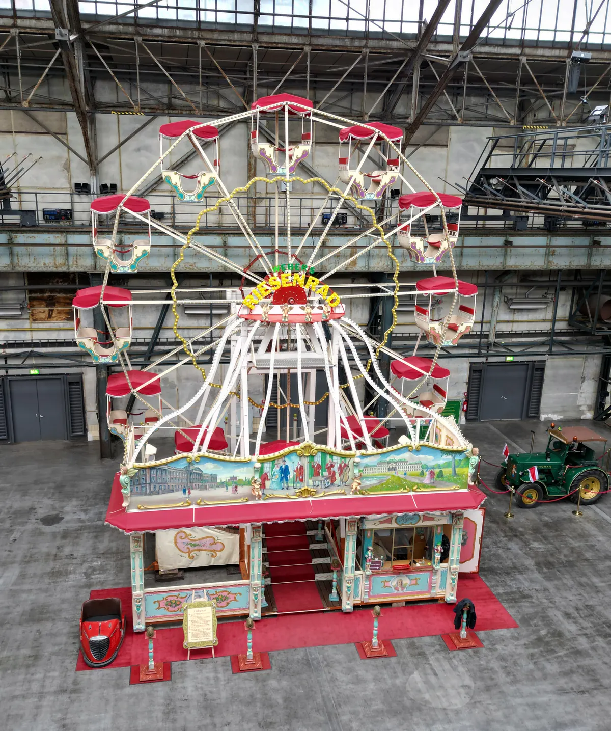 Fahrgeschäft auf der Kirmes